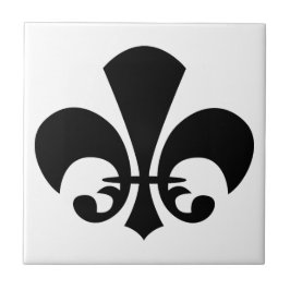 Fleur-de-Lis Tegeltje