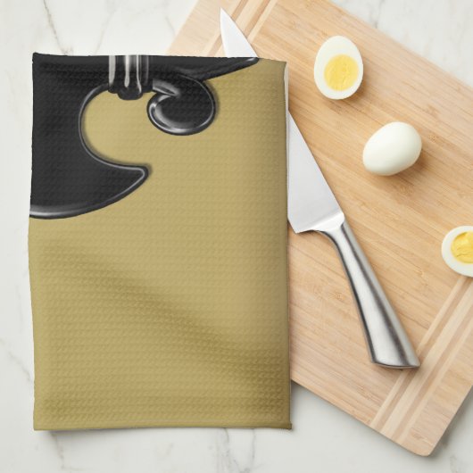 Fleur De Lis Theedoek (Quarter Fold)