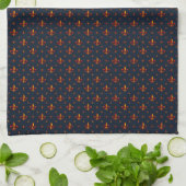 Fleur De Lis Theedoek (Gevouwen)