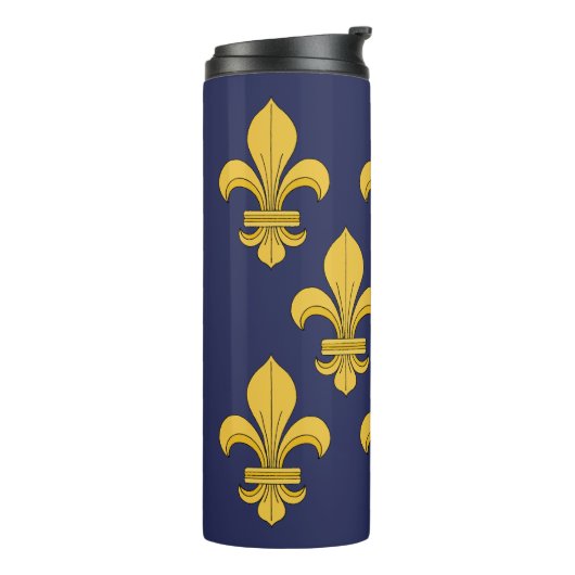 Fleur-de-lis Thermosbeker (Gedraaid links)