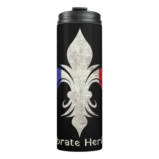 Fleur de Lis Thermosbeker (Voorkant)