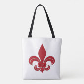 Fleur de Lis Tote Bag (Achterkant)