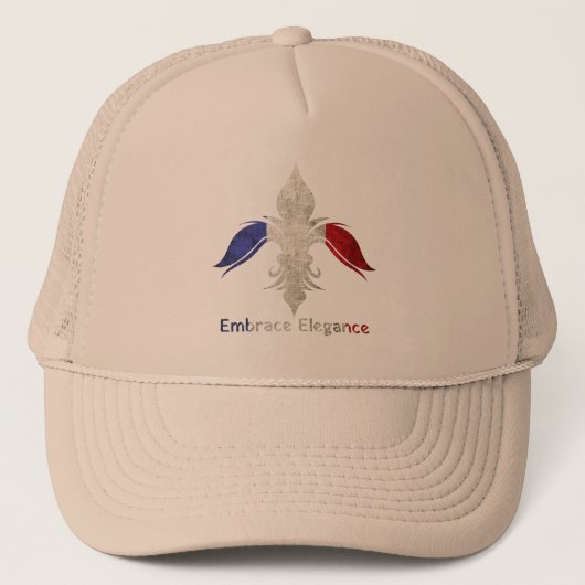 Fleur-de-Lis Trucker Pet (Voorkant)