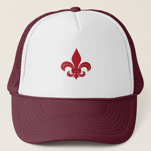 Fleur de Lis Trucker Pet (Voorkant)