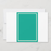 Fleur de Lis-uitnodigingen Kaart (Achterkant)