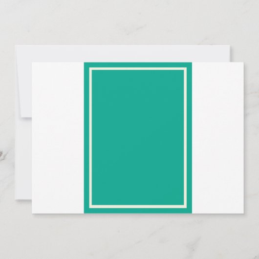 Fleur de Lis-uitnodigingen Kaart (Achterkant)