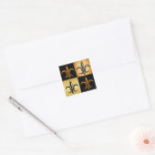 Fleur De Lis Vierkante Tegels Stickers (Envelop)