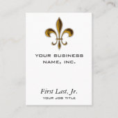 Fleur DE Lis Visitekaartje (Voorkant)