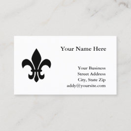 Fleur de Lis Visitekaartje