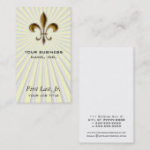 Fleur De Lis Visitekaartje (Voorkant / Achterkant)