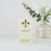 Fleur De Lis Visitekaartje (Staand voorkant)
