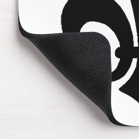 Fleur-de-Lis Vloer van de Lilly Muismat (Hoek)