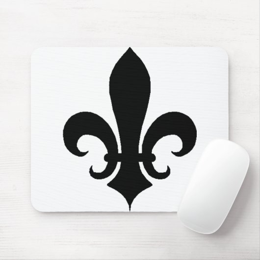 Fleur-de-Lis Vloer van de Lilly Muismat (Met muis)