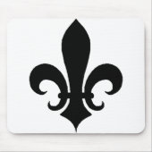 Fleur-de-Lis Vloer van de Lilly Muismat (Voorkant)