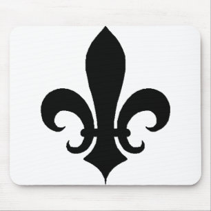 Fleur-de-Lis Vloer van de Lilly Muismat