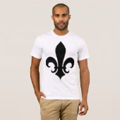 Fleur-de-Lis Vloer van de Lilly T-shirt (Voorkant volledig)