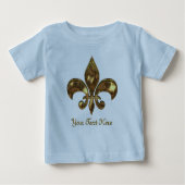 Fleur-de-lis  voor Baby (Voorkant)