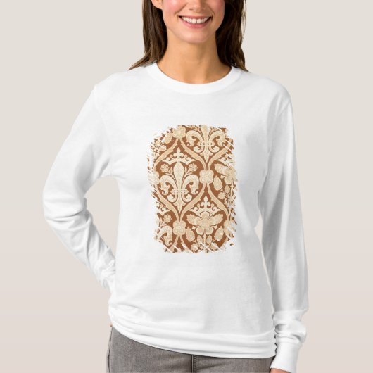 "Fleur-de-Lis", voor de voortplanting bestemd beha T-shirt (Voorkant)