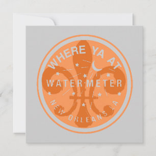 Fleur De Lis Water Meter Deksel