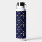 Fleur de Lis Waterfles (Achterkant)