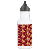 Fleur de lis waterfles (Links)