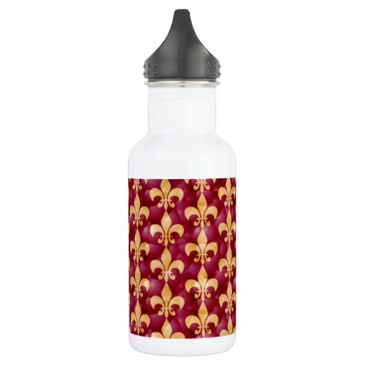 Fleur de lis waterfles  (Links)