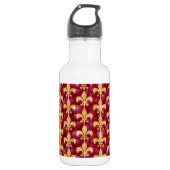 Fleur de lis waterfles  (Voorkant)