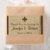  Fleur de Lis Waterflesetiket Etiket (Insitu)