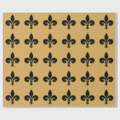 Fleur De Lis Wrapping Paper Cadeaupapier (Vlak)