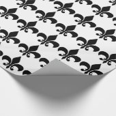 Fleur de Lis Wrapping Paper Cadeaupapier (Hoek)