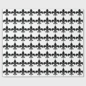 Fleur de Lis Wrapping Paper Cadeaupapier (Vlak)