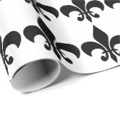 Fleur de Lis Wrapping Paper Cadeaupapier (Rol Hoek)