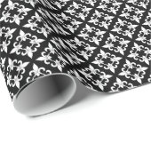 Fleur de Lis Wrapping Paper Cadeaupapier (Rol Hoek)