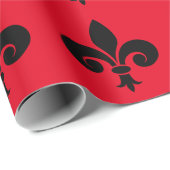 Fleur De Lis Wrapping Paper Cadeaupapier (Rol Hoek)