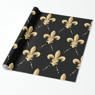 Fleur De Lis Wrapping Paper Cadeaupapier