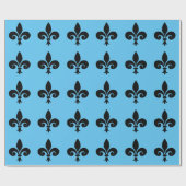 Fleur De Lis Wrapping Paper Cadeaupapier (Vlak)