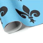 Fleur De Lis Wrapping Paper Cadeaupapier (Rol Hoek)