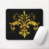 Fleur de lis Xmas Muismat (Met muis)