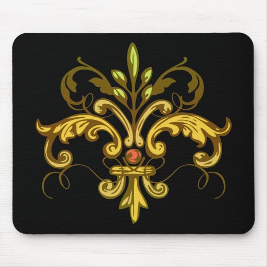 Fleur de lis Xmas Muismat (Voorkant)