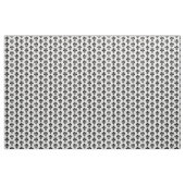 Fleur de lis zwart-wit middeleeuws patroon stof (Yard (91,4 cm))