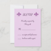Fleur de Lise RSVP in Lilacs (Voorkant)