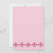Fleur de Lise Save the Date in Pinks (Achterkant)