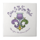 Fleur de Lush Tegeltje (Voorkant)