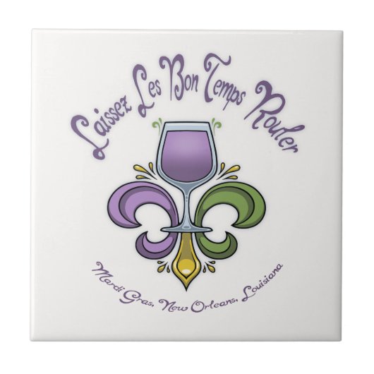 Fleur de Lush Tegeltje (Voorkant)