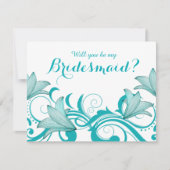 Fleur de Lyrica, wordt jij mijn bruidsmeisje? | BL Kaart (Voorkant)