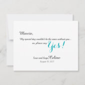 Fleur de Lyrica, wordt jij mijn bruidsmeisje? | BL Kaart (Achterkant)