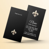 Fleur de Lys 2 Visitekaartje