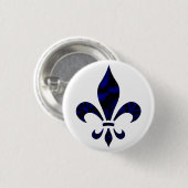 Fleur De Lys Button (Voorkant /achterkant)