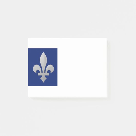 Fleur de lys Floral Pattern Small Note Pad (Voorkant)