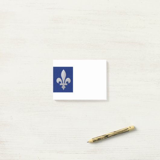 Fleur de lys Floral Pattern Small Note Pad (Op bureau)
